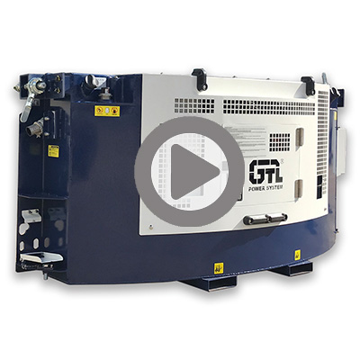 Gtl 15kw Clip on Reefer Generator مع مولد حاوية مبردة بمحرك يانمار